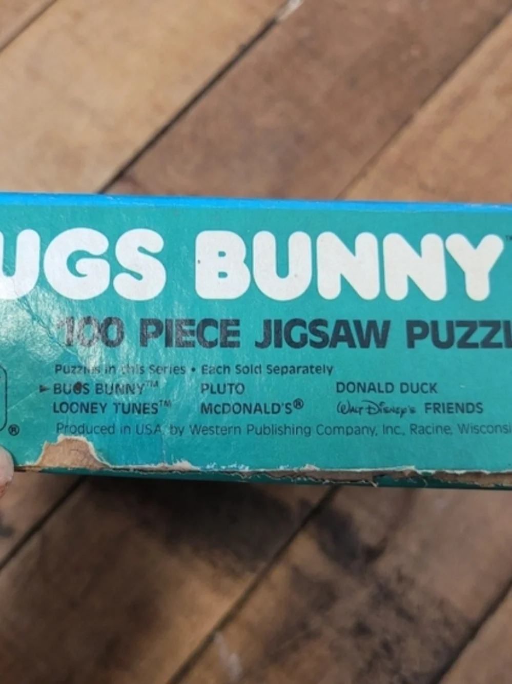 Vintage Whitman Bugs Bunny 100-Piece Puzzle